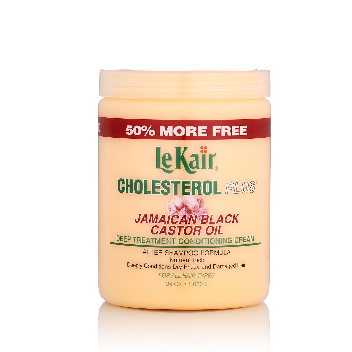 LeKair Cholesterol Plus Nourish & Repair Conditioning Cream with Jamaican Black Castor Oil